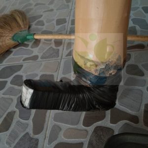 ขาเทียมชำรุดมาก